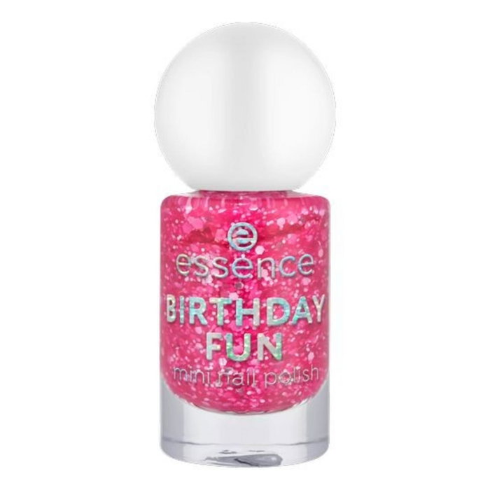 Essence Birthday Fun Purpurina Esmalte de uñas Miniatura Essence Birthday Fun Purpurina Esmalte de uñas Miniatura